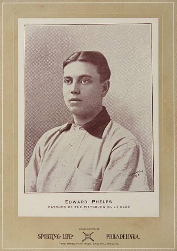 1902 Sporting Life Cabinets Edward Phelps #519 Baseball Card
