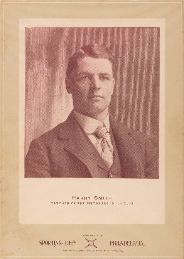 1902 Sporting Life Cabinets Harry Smith #599 Baseball Card