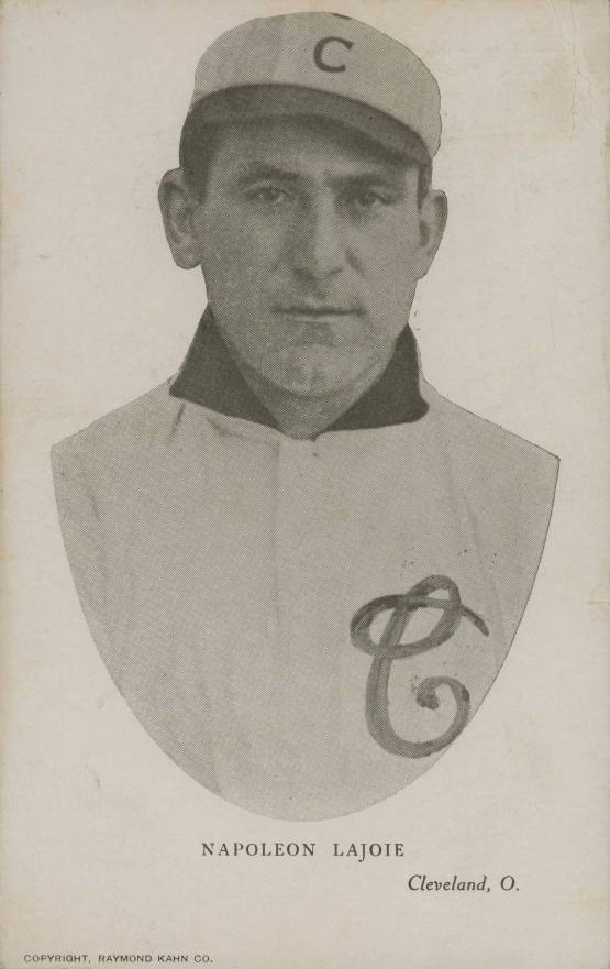 1900 Postcards & Trade 1907 Raymond Kahn Co. Postcard Napoleon Lajoie # Baseball Card
