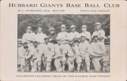 1900 Postcards & Trade 1914 Hubbard Giants # Baseball Card