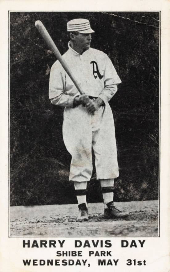 1900 Postcards & Trade 1911 Philadelphia Athletics Team Issue "Harry Davis Day" # Baseball Card