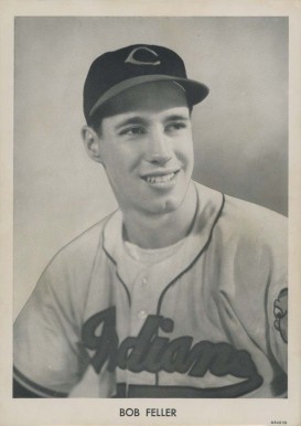 1951 Wheaties Premium Photos Bob Feller #D Baseball Card