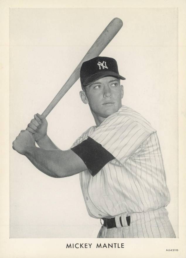 1951 Wheaties Premium Photos Mickey Mantle #G Baseball Card