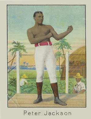 1910 T220 Champions Peter Jackson # Other Sports Card