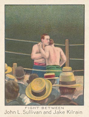 1910 T220 Champions Fight Between John L. Sullivan & Jake Kilrain # Other Sports Card