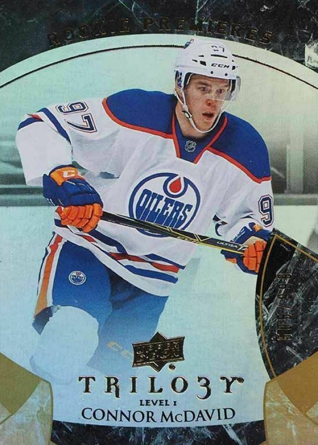 2015 Upper Deck Trilogy Connor McDavid #101 Hockey Card