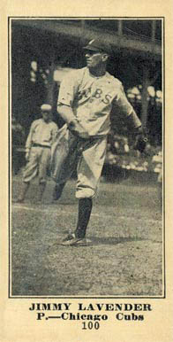 1916 Sporting News Jimmy Lavender #100 Baseball Card