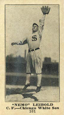 1916 Sporting News Nemo Leibold #101 Baseball Card