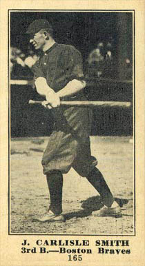 1916 Sporting News J. Carlisle Smith #165 Baseball Card