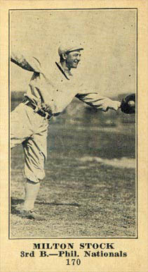 1916 Sporting News Milton Stock #170 Baseball Card