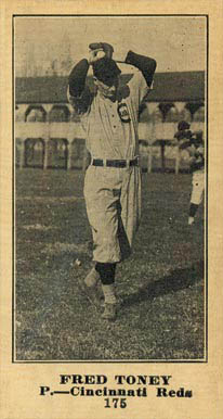 1916 Sporting News Fred Toney #175 Baseball Card