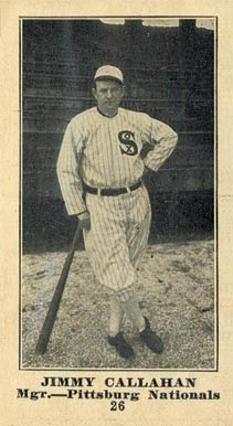 1916 Sporting News Jimmy Callahan #26 Baseball Card