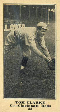 1916 Sporting News Tom Clarke #33 Baseball Card