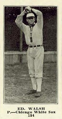1916 Sporting News Ed. Walsh #184 Baseball Card