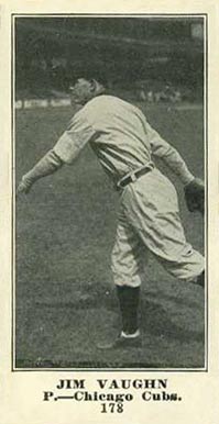 1916 Sporting News Jim Vaughn #178 Baseball Card