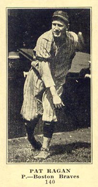 1916 Sporting News Pat Ragan #140 Baseball Card