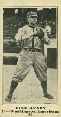 1916 Sporting News John Henry #80 Baseball Card