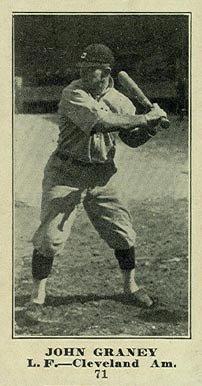 1916 Sporting News John Graney #71 Baseball Card