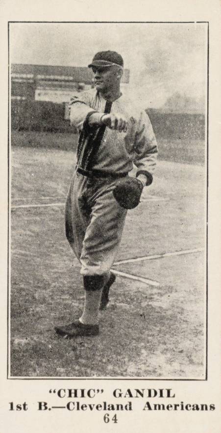 1916 Sporting News Chick Gandil #64 Baseball Card