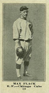 1916 Sporting News Max Flack #59 Baseball Card