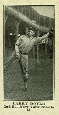 1916 Sporting News Larry Doyle #51 Baseball Card