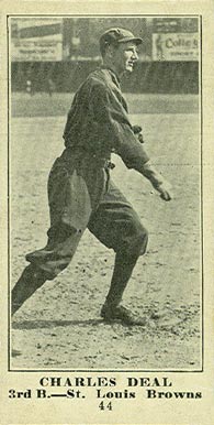 1916 Sporting News Charles Deal #44 Baseball Card