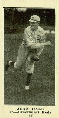 1916 Sporting News Jean Dale #42 Baseball Card