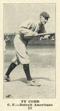 1916 Sporting News Ty Cobb #38 Baseball Card