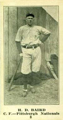 1916 Sporting News H. D. Baird #8 Baseball Card