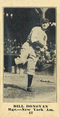 1916 Sporting News Bill Donovan #48 Baseball Card