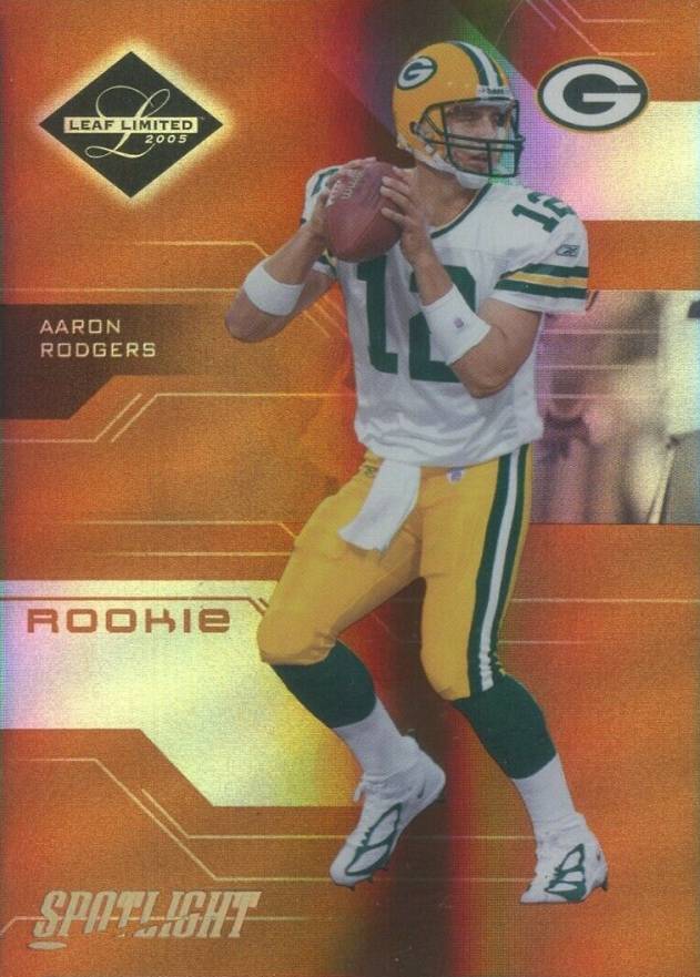 2005 Leaf Limited Aaron Rodgers #151 Football Card