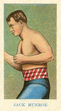 1910 American Caramel Black Back Jack Munroe # Other Sports Card
