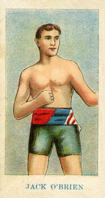 1910 American Caramel Black Back Jack O'Brien # Other Sports Card