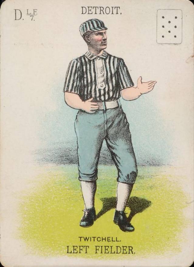 1888 Baseball Playing Cards Larry Twitchell #64 Baseball Card