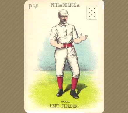 1888 Baseball Playing Cards George ''Dandy'' Wood #72 Baseball Card