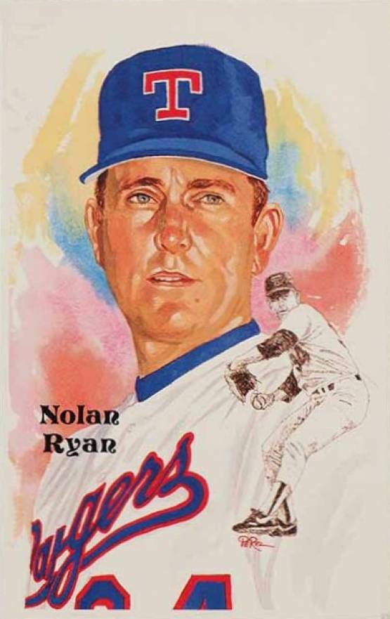 1999 Perez-Steele HOF Postcard Nolan Ryan #241 Baseball Card