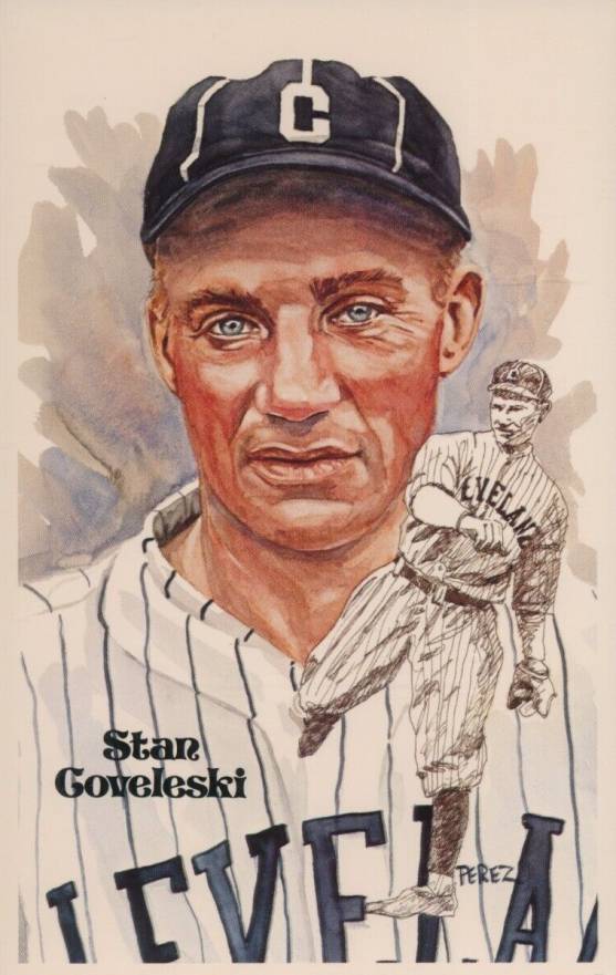 1981 Perez-Steele HOF Postcard Stan Coveleski #112 Baseball Card