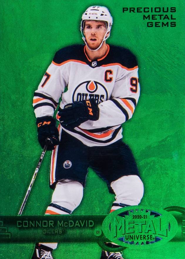 2020 Skybox Metal Universe 1997-98 Retro Connor McDavid #R-30 Hockey Card