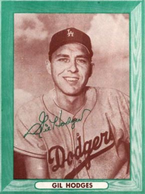 1958 Bell Brand Dodger Gil Hodges #5 Baseball Card