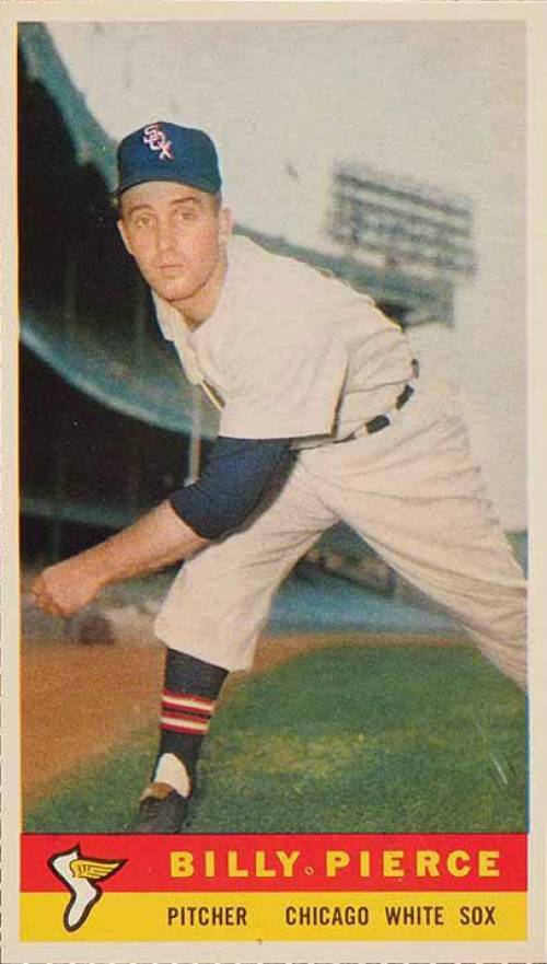 1959 Bazooka Hand Cut Billy Pierce # Baseball Card