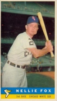 1959 Bazooka Hand Cut Nellie Fox # Baseball Card