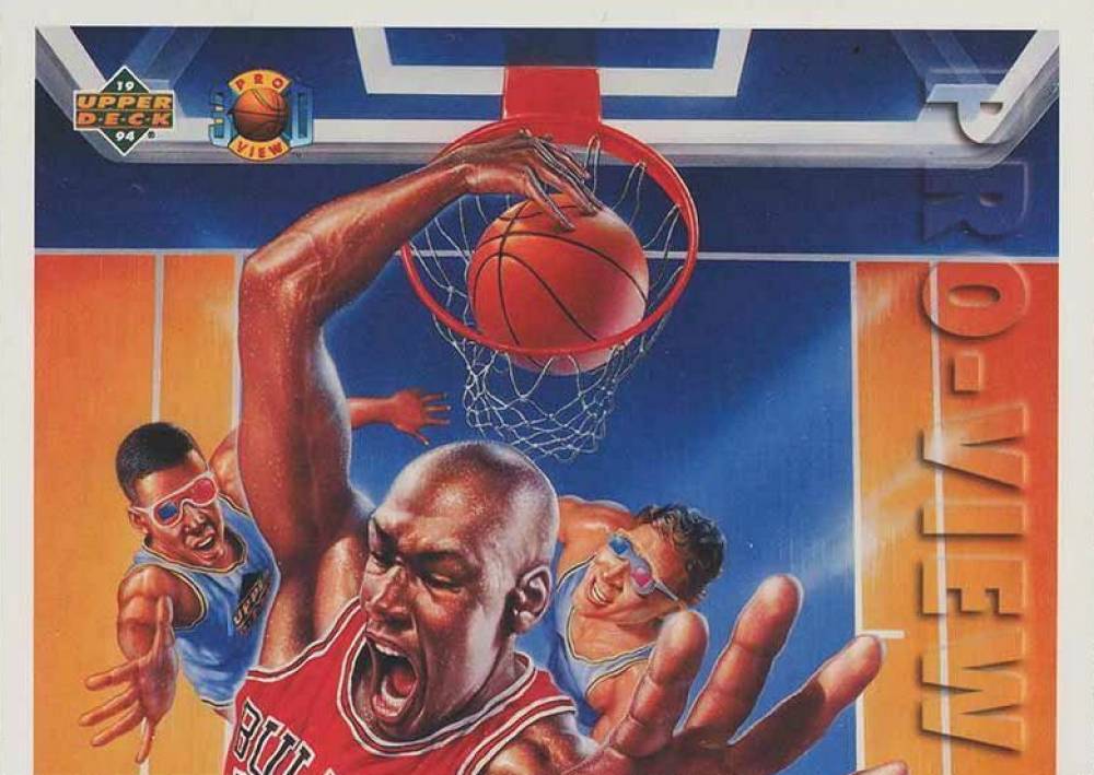 1993 Upper Deck Pro View 3-D  Checklist 1-55 #109 Basketball Card