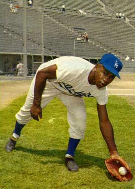 1959 Morrell Meat Dodgers Jim Gilliam # Baseball Card