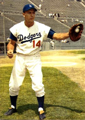 1959 Morrell Meat Dodgers Gil Hodges # Baseball Card