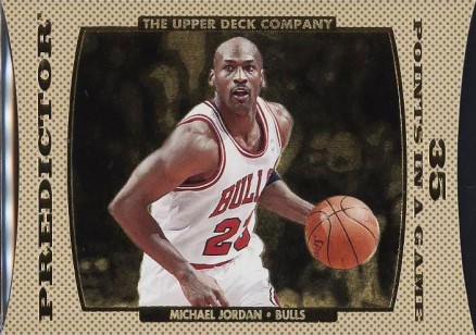 1996 Upper Deck Predictor Scoring 1 Michael Jordan #P3 Basketball Card