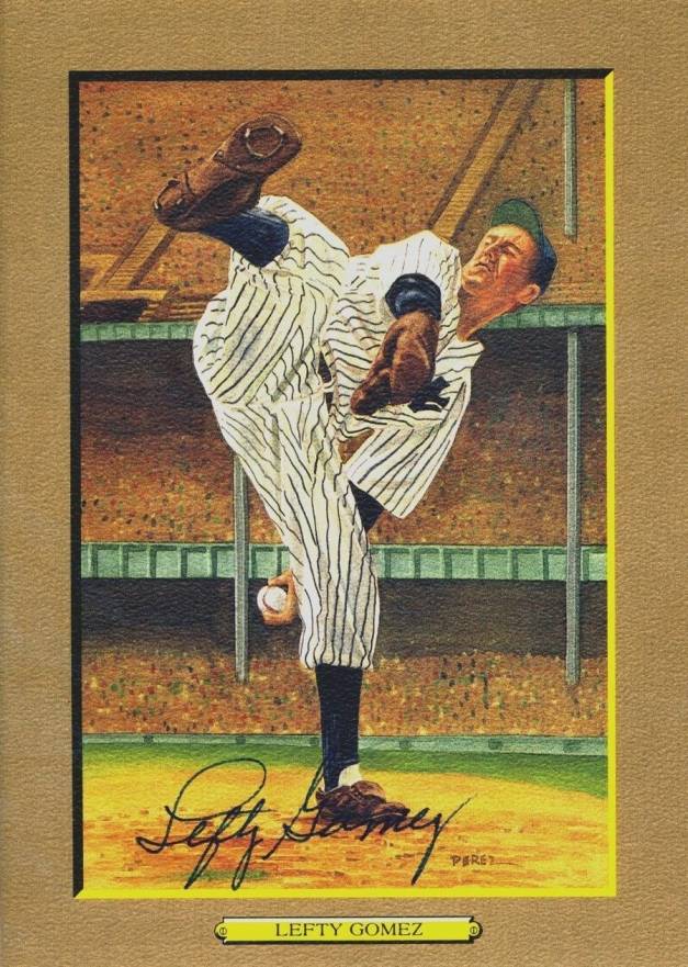 1988 Perez-Steele Great Moments Postcards Lefty Gomez #44 Baseball Card