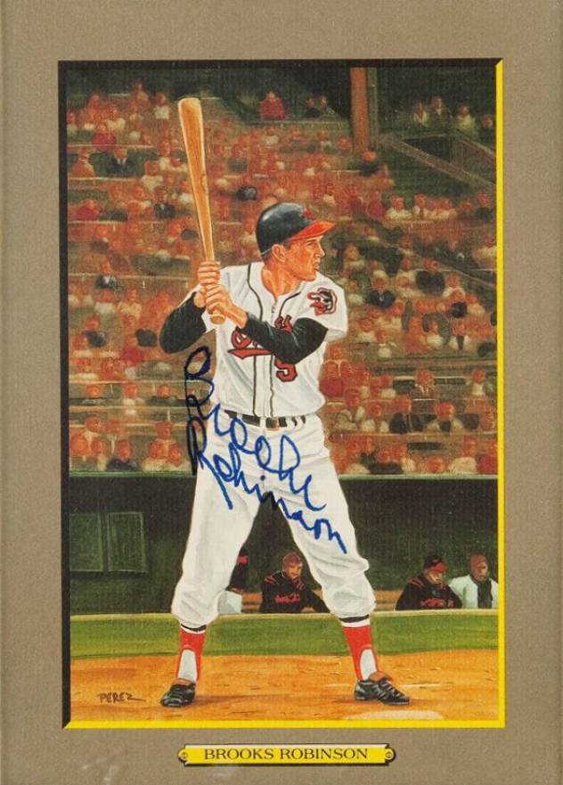1988 Perez-Steele Great Moments Postcards Brooks Robinson #39 Baseball Card
