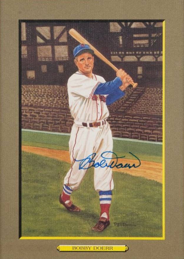 1988 Perez-Steele Great Moments Postcards Bobby Doerr #36 Baseball Card