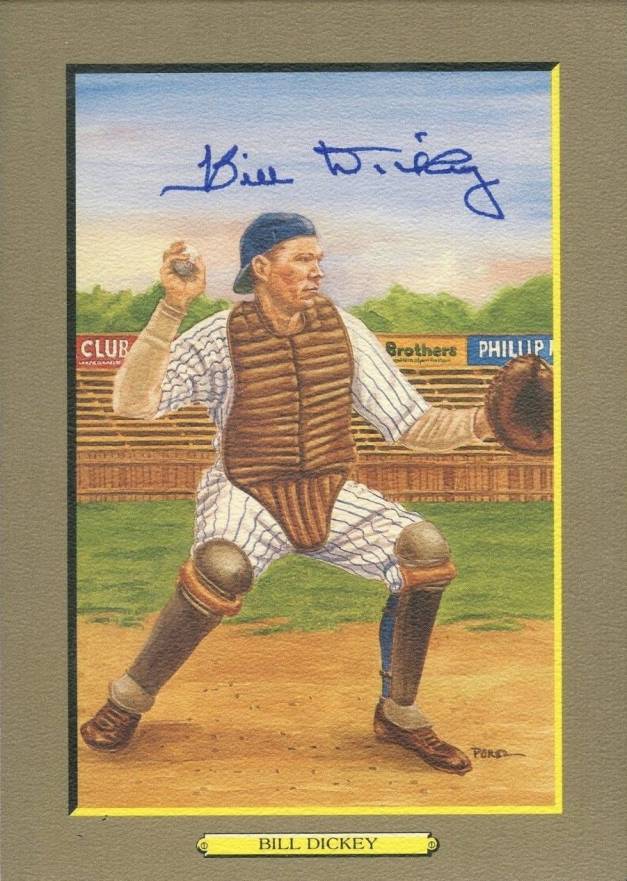 1988 Perez-Steele Great Moments Postcards Bill Dickey #37 Baseball Card