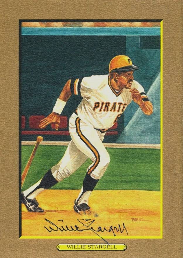 1988 Perez-Steele Great Moments Postcards Willie Stargell #38 Baseball Card